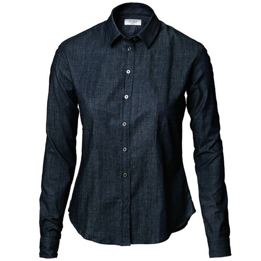 Nimbus Womens/Ladies Torrance Casual Denim Shirt / Indigo Blue